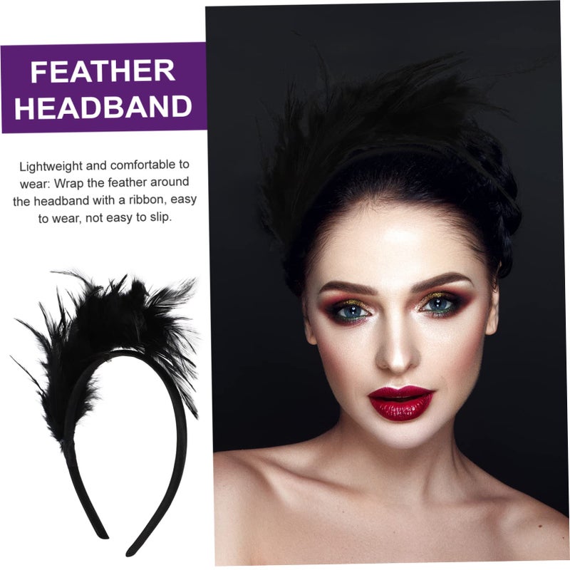Satin Bridal Headband Wedding Headdress Hair Accessory for Women - Image 4