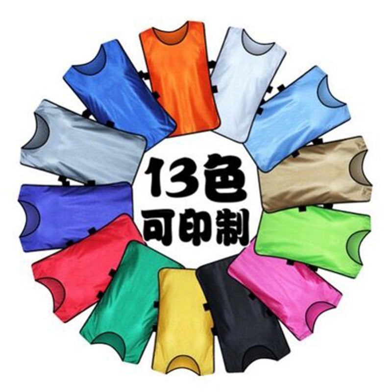 Competing Clothing Activity Vest Adult Children Football Training Basketball Group Advertising Shirt Expansion Clothing Print Font Size - Image 4