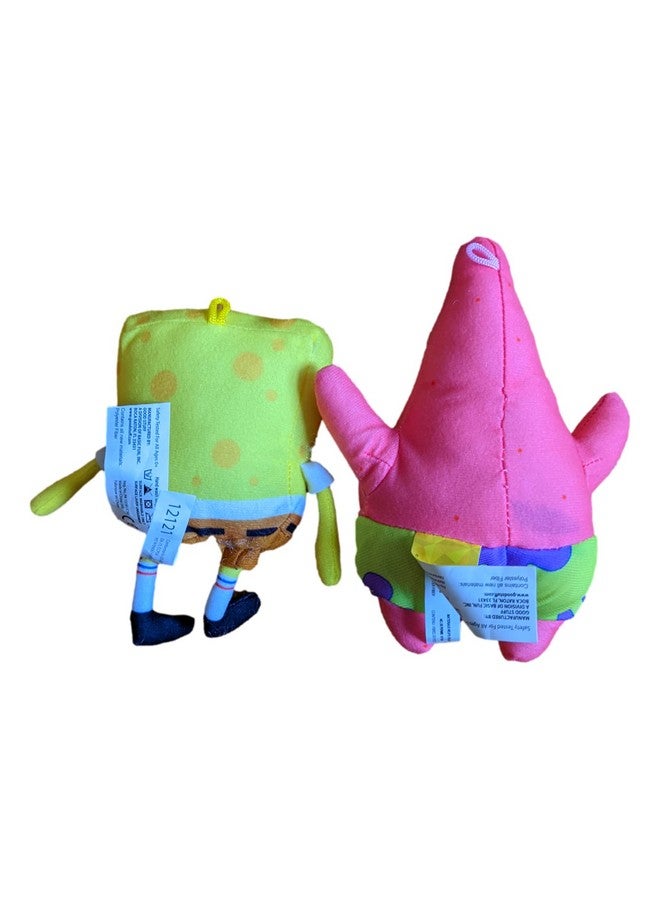 Spongebob Squarepants مجموعة دمى محشوة من سبونجبوب بطول 10 بوصات وباتريك بطول 11 بوصة - Image 2