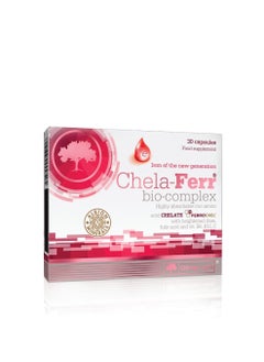 OLIMP CHELA FERR BIO COMPLEX WITH FOLIC ACID AND VIT B6 B12 C CAP 30S