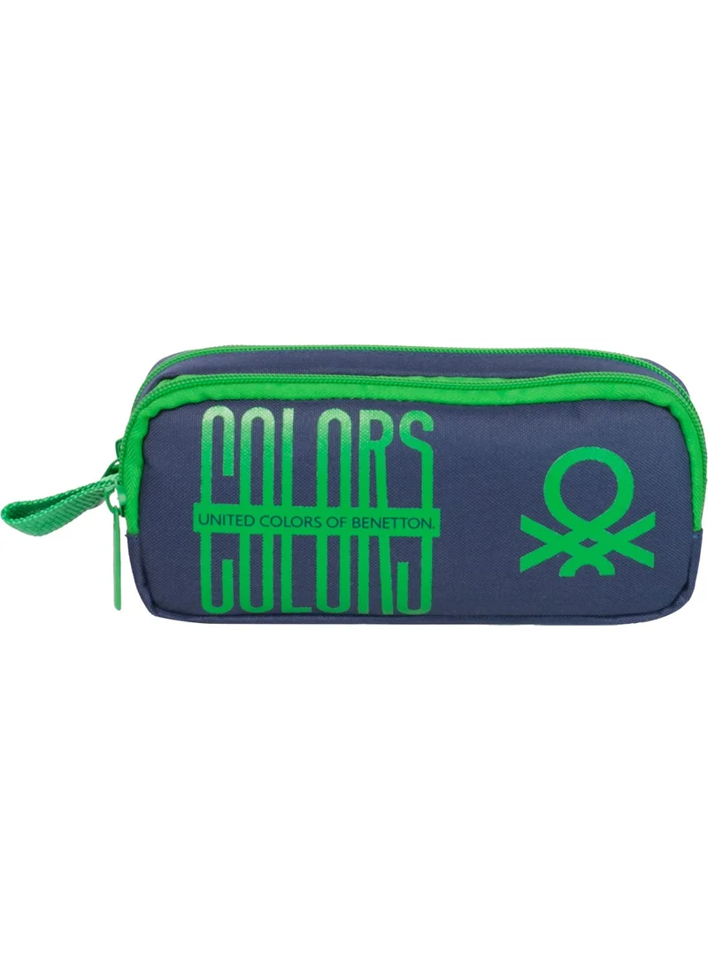 Cambridge Polo Club United Colors Of Benetton. Elegant Double Compartment Boy Pencil Case