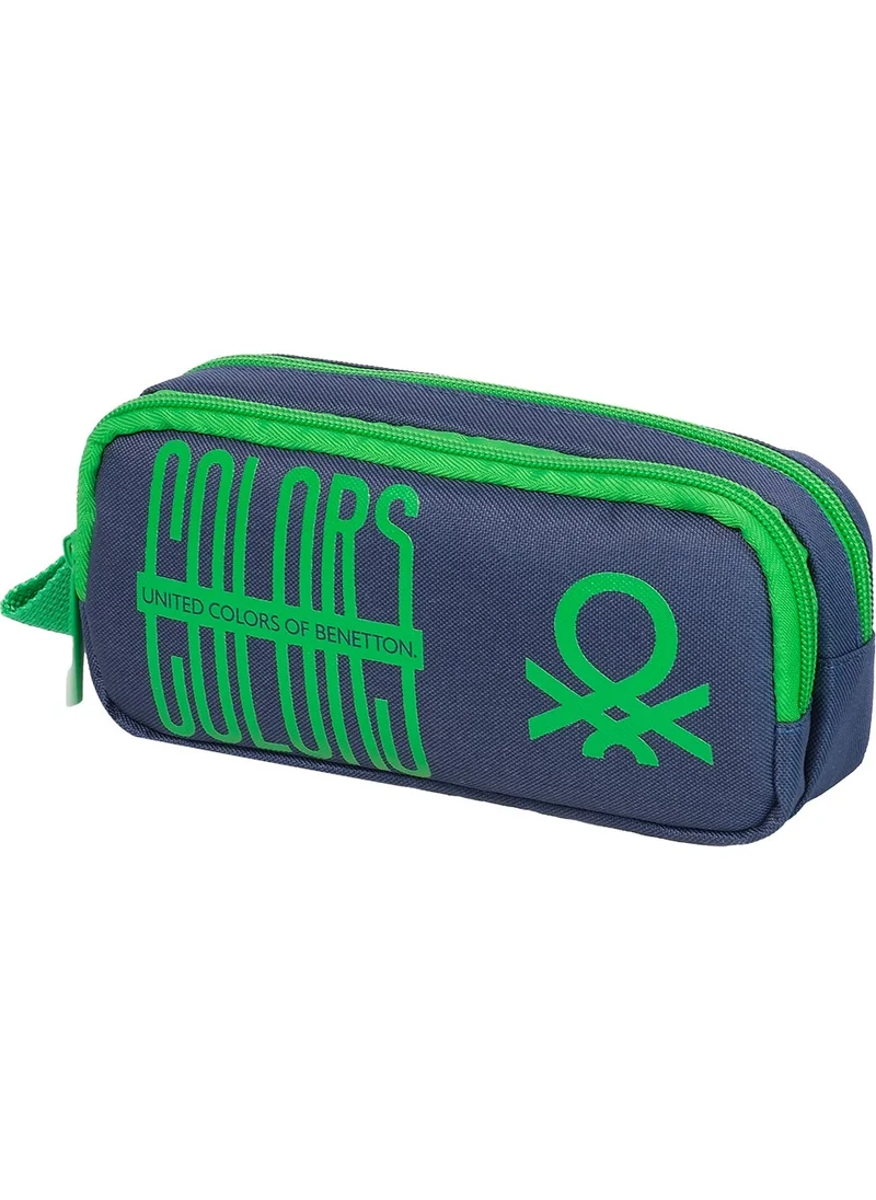 Cambridge Polo Club United Colors Of Benetton. Elegant Double Compartment Boy Pencil Case