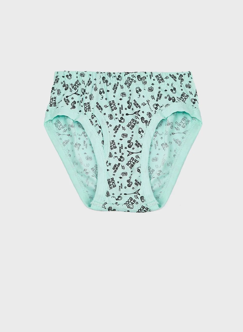 Pinata Pack Of 3 Printed Boys Brief