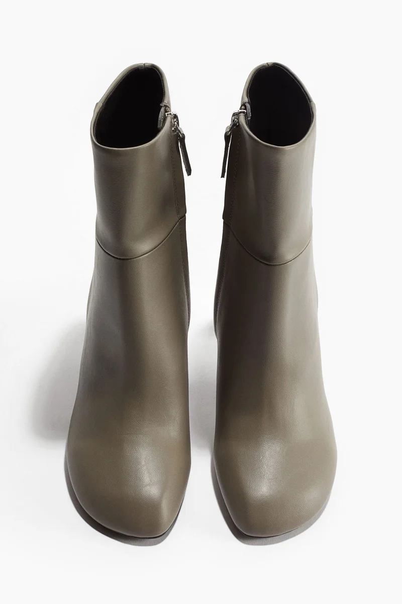 H&M Heeled ankle boots