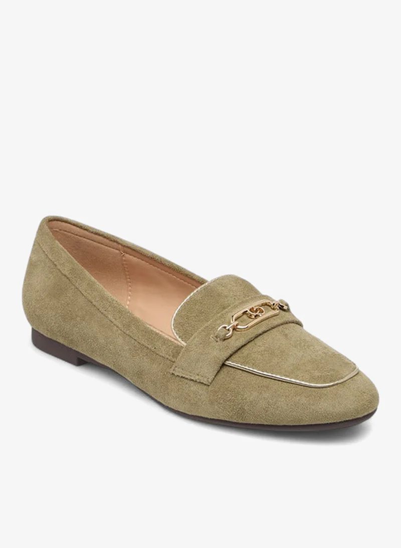 Celeste Women's Metal Accent Slip-On Loafers