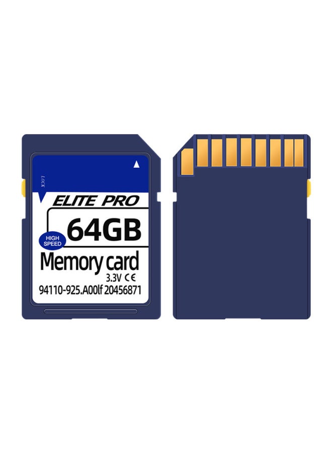 Generic - CCD Digital Camera Advertising Machine SD Card Card Full Capacity High-speed Memory Card 1G 2G 4G 8G Order-Color:Blue-Capacity:32GB - Image 1