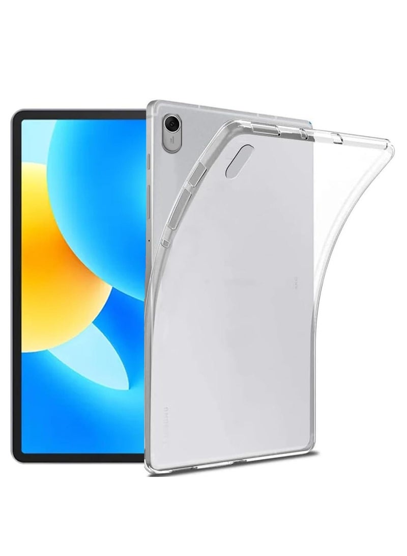 Case Cover Compatible with Huawei MatePad 11.5 Case Cover [11.5 Inch 2023 Release] Clear TPU Soft Anti–Fall Anti -Collision (Transparent) - Image 1