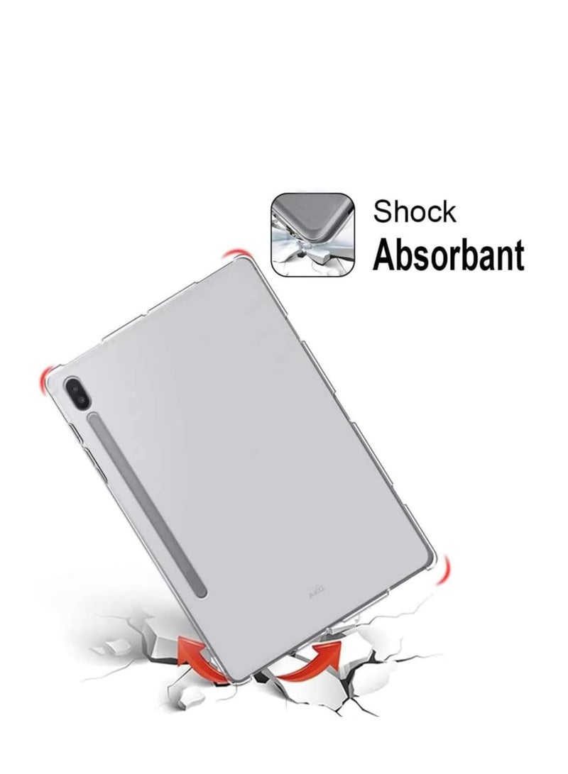 Case Cover Compatible with Huawei MatePad 11.5 Case Cover [11.5 Inch 2023 Release] Clear TPU Soft Anti–Fall Anti -Collision (Transparent) - Image 3