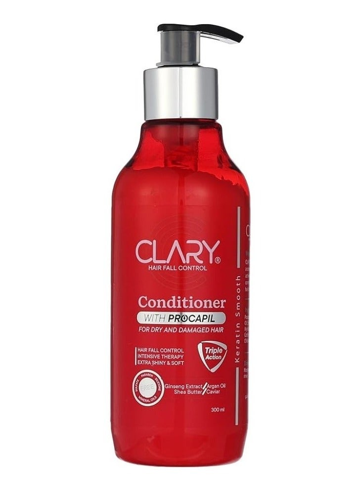 Clary Hair Fall Control Complete Care Set – Shampoo, Conditioner & Hair Mask 300ml - Image 3