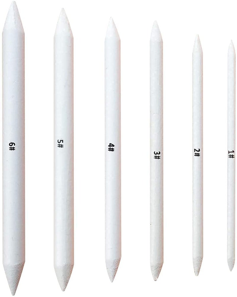 Qatalitic Paper Stump (Set of 6 PC), White - Image 1
