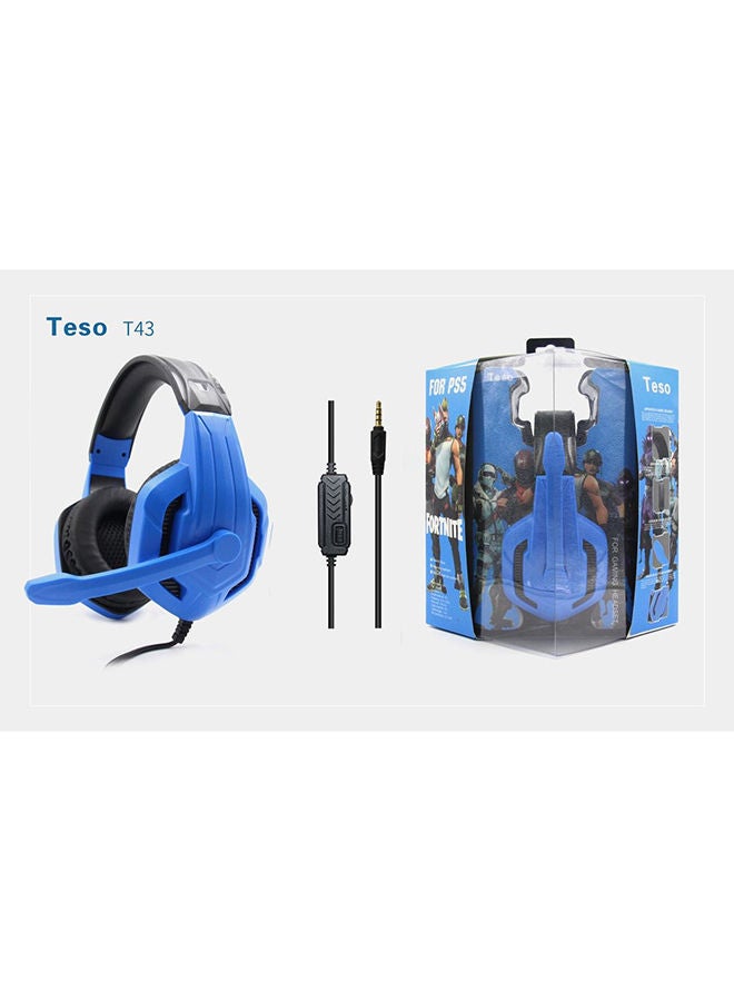 Teso Fortnite Over The Head Wired Gaming Headphones - Image 3
