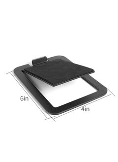 General 2 Piece Set of Tilt 16° Angle Computer Speaker Stand Metal Desktop Speaker Storage Stand for Small Speakers  - Image 3