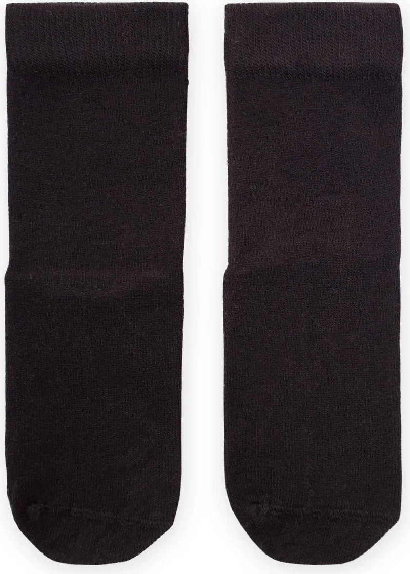 Cigit Sole Abs Li Bamboo Children's Socks Black