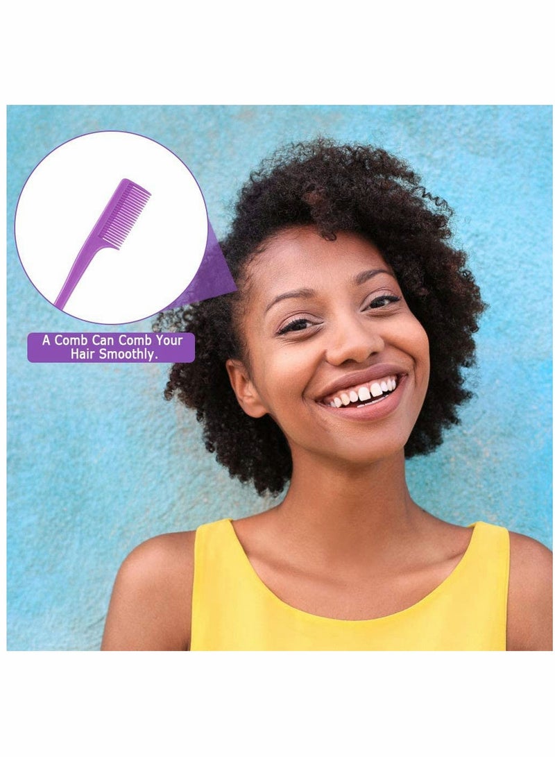 10 قطع ، 2 في 1 فرشاة للتحكم في حواف الشعر ، فرشاة تحكم مزدوجة الجوانب ، مشط للرموش ، أدوات تصفيف الشعر ، فرشاة حواجب برأس مزدوج ، فرشاة للمكياج ، فرشاة للحواجب ، فرشاة محمولة لصبغ الشعر الناعم - Image 3