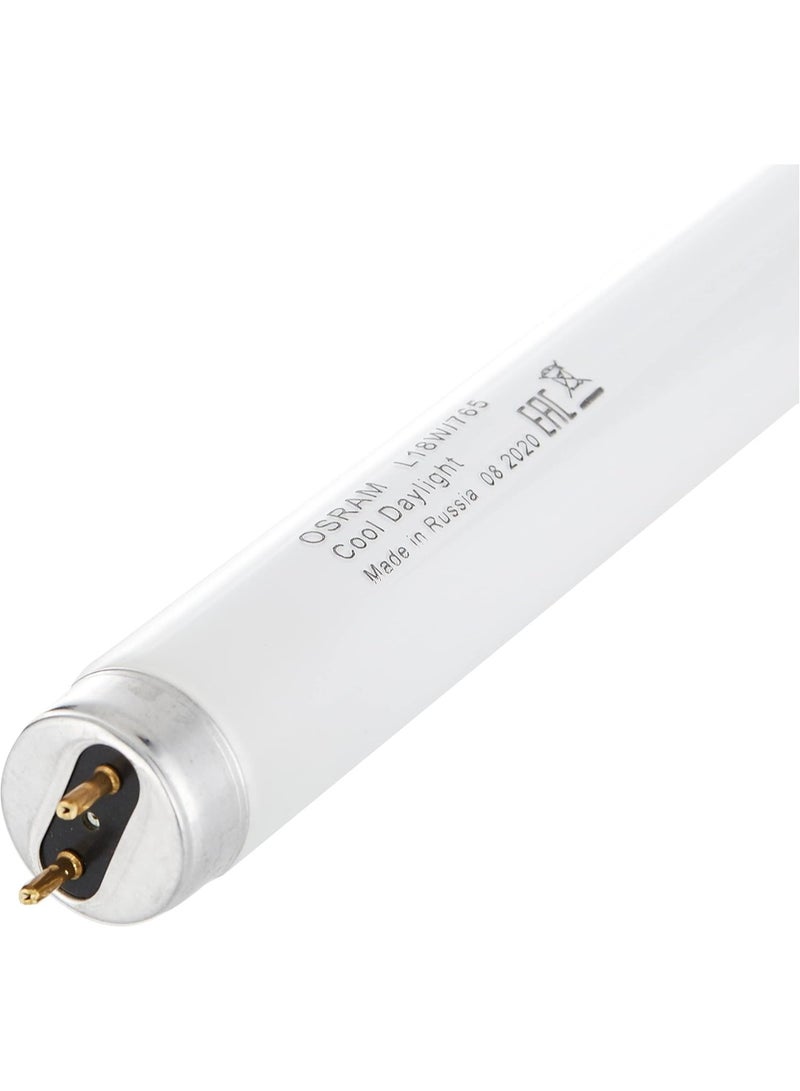 OSRAM Osram/ Ledvance Fluorescent Tube Light 18 Watts Cool Day Light with G13 bases 26 mm- Pack of 10 - Image 3