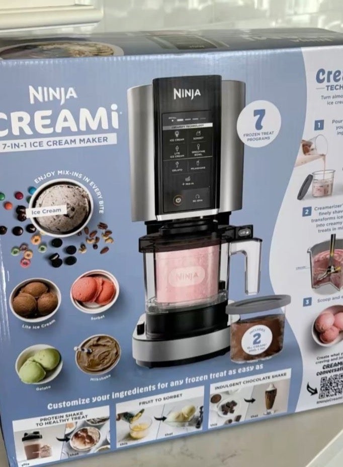 NINJACREAMI NC701 SWIRL SOFT SERVE ICE CREAM MAKER - Image 4
