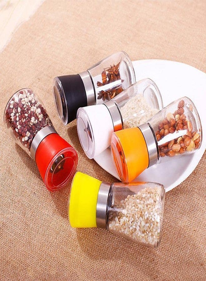 Bluwings Salt & Pepper Grinder Set Adjustable Spice Ceramic Grinders Mill Shaker for Kitchen Table (Multicolor - 1PCS) - Image 1