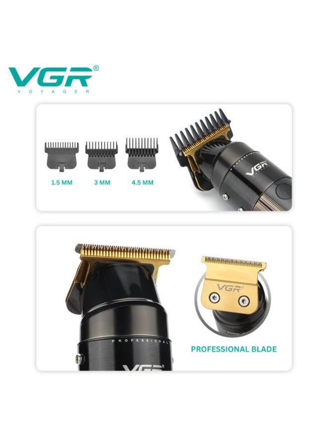 vGRASSP V-929 Premium Cordless Waterproof Electric Shaver For Men - Image 3