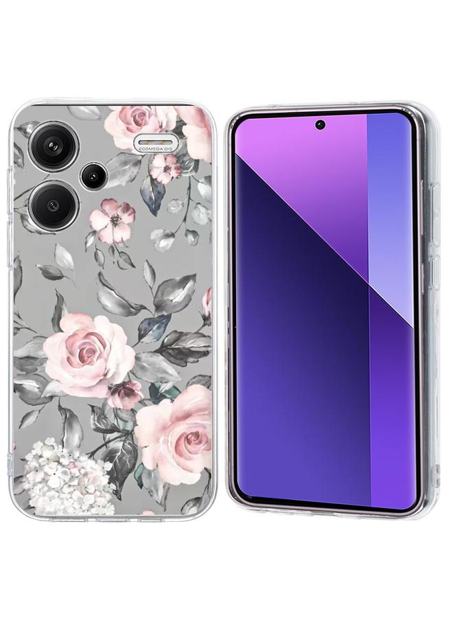S-TOP Case For Redmi Note 13 Pro+ 5G Colorful Painting Pattern TPU Phone Case - Image 1
