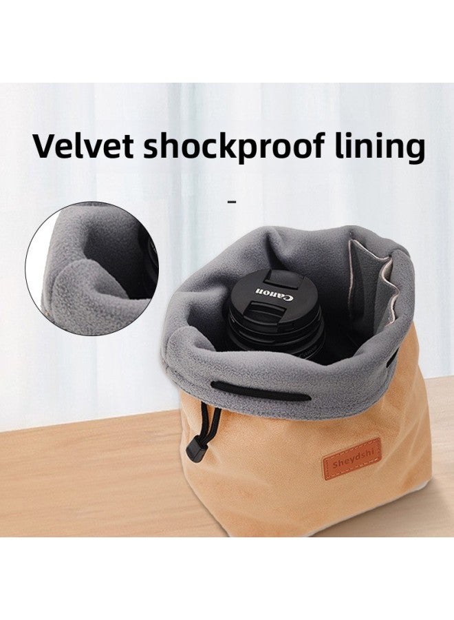 Camera Storage Bag Suitable For Canon R50 SLR Micro Single Storage Bag Sony 6700 Nikon Z30 Protective Cover-Color:Warm Reminder: Please Refer To Each Option Picture For The Size Of The Cosmetics Bag - Image 3