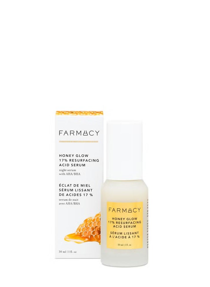 Farmacy Honey Glow 17% Resurfacing Acid Serum 30ml - Image 3