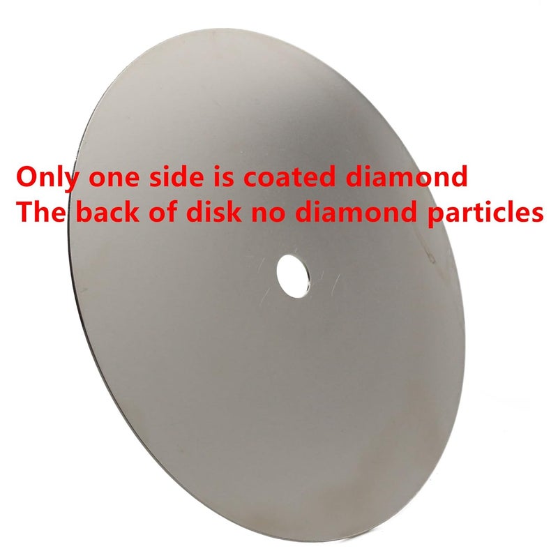 JOINER 6" inch 150 mm Grit 400 Diamond Grinding Disc Abrasive Wheel Coated Flat Lap Disk Jewelry Tools for Gemstone Glass Rock Ceramics - Image 3