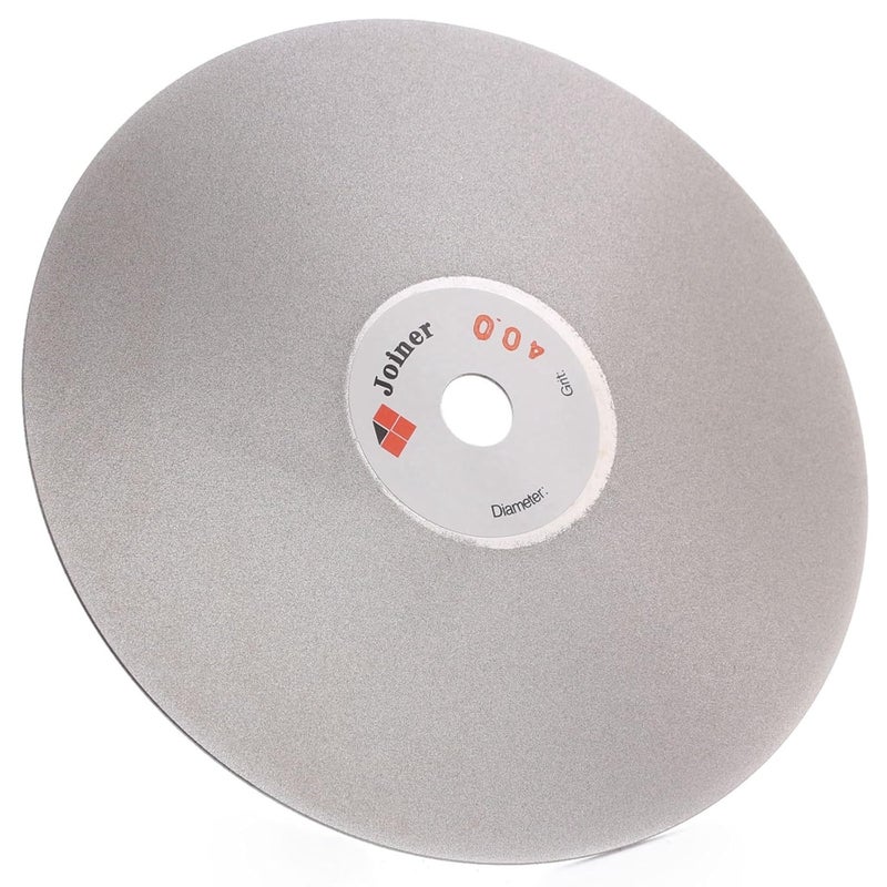 JOINER 6" inch 150 mm Grit 400 Diamond Grinding Disc Abrasive Wheel Coated Flat Lap Disk Jewelry Tools for Gemstone Glass Rock Ceramics - Image 2