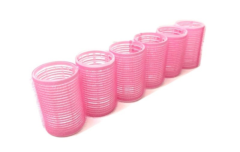 112 Self Grip Hair Rollers  6 Count assort