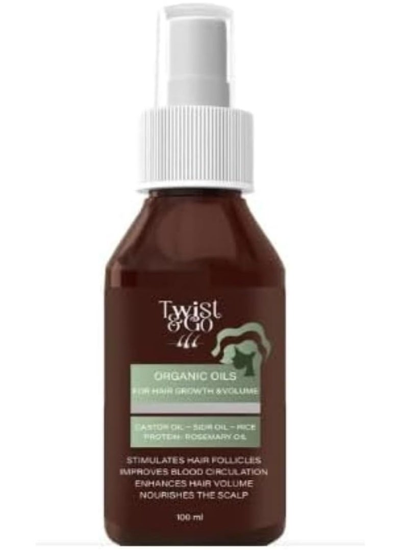 Twist&Go Organic Oils Stimulator - 100ml  - Image 1