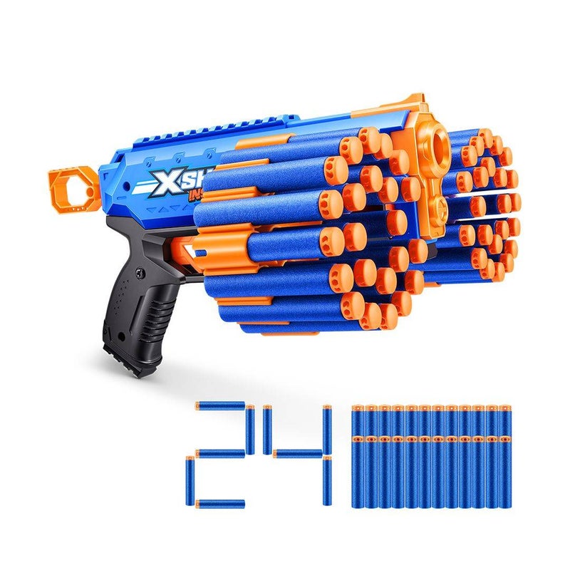 X-Shot Insanity Manic Blaster With 24 Darts - Image 2