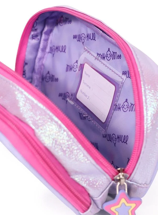 Milk&moo Girls Glittering Mermaid Pencil Case