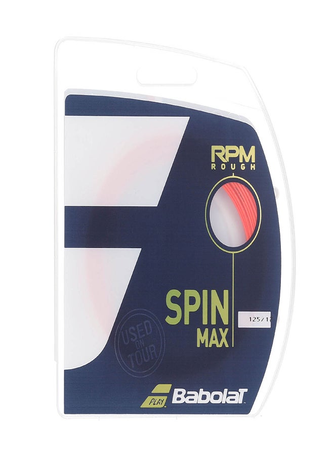 Babolat Babolat RPM Rough 1.25 mm Tennis String (40 ft / 12 m) – Octagonal Co‑Polymer for Maximum Spin 