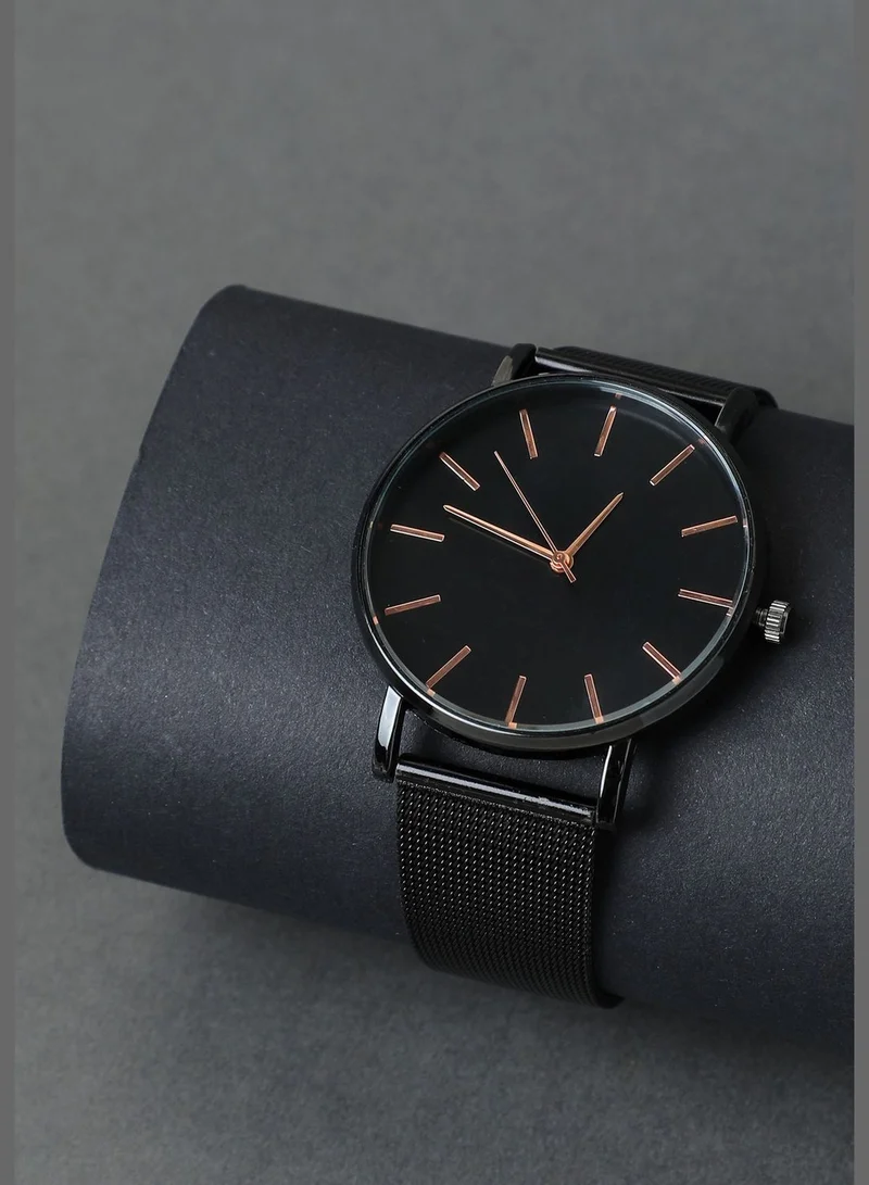Haute Sauce Metal Strap Analog Watch