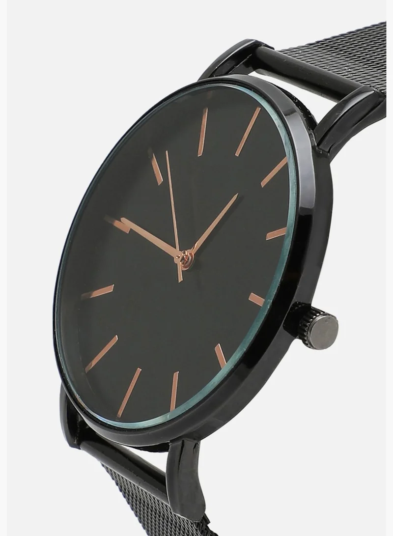 Haute Sauce Metal Strap Analog Watch