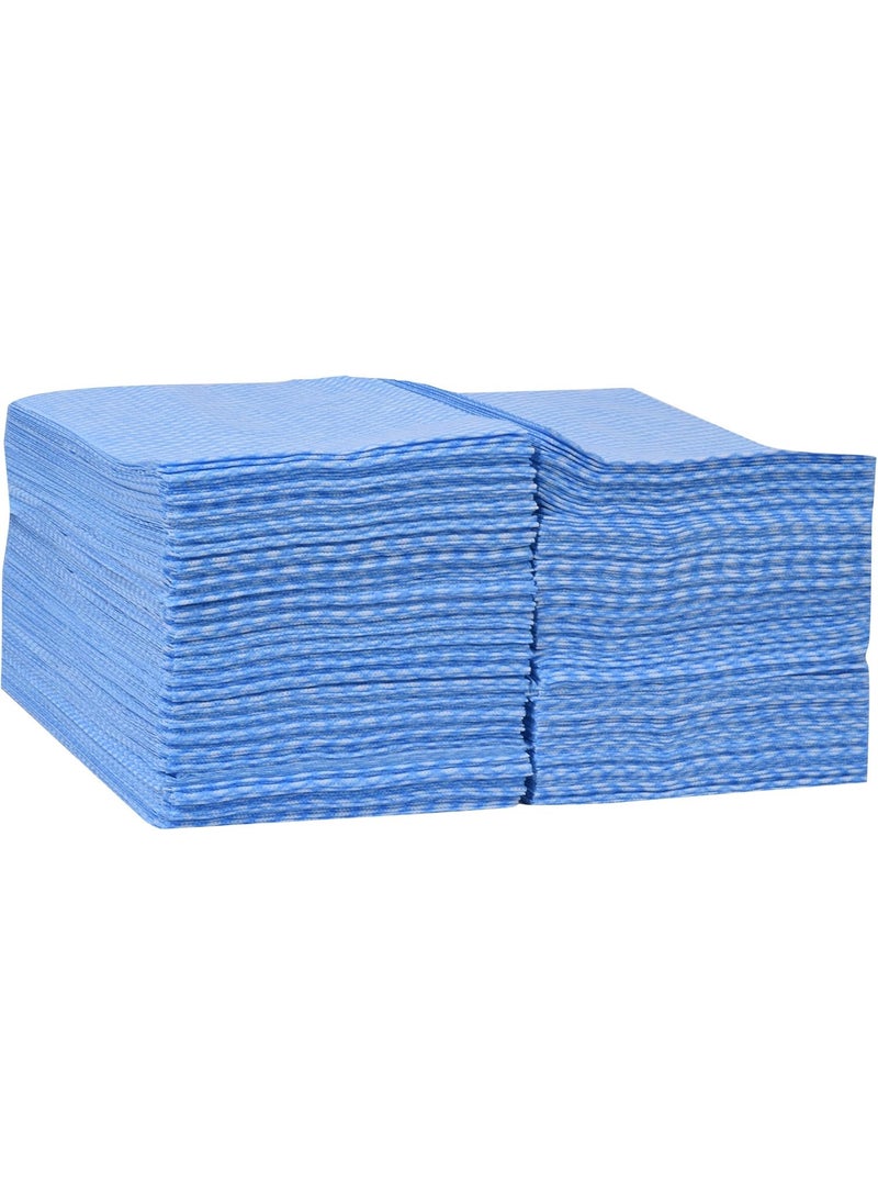 Tork Tork Foodservice Cleaning Towel BlueWhite Self Dispensing 14 Folded 1 x 240 Cloths 192181A  - Image 2