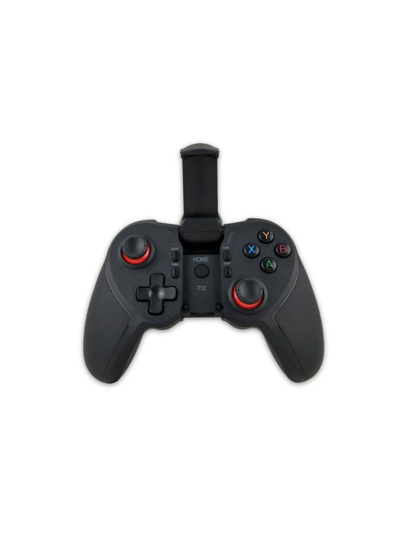Generic - T12 Mobile Game Controller Bluetooth Wired wireless Gamepad Gaming Joystick Suitable for Android IOS PC Smart TV PS3 compatible with most popular games - Image 1