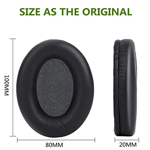 Saipomor WH1000XM4 Ear Cushions Replacement Noise Isolation Ear Pads Compatible with Sony WH1000XM4 Wireless Noise Canceling OverEar Headphones Added Thickness Plastic Stick - Image 3