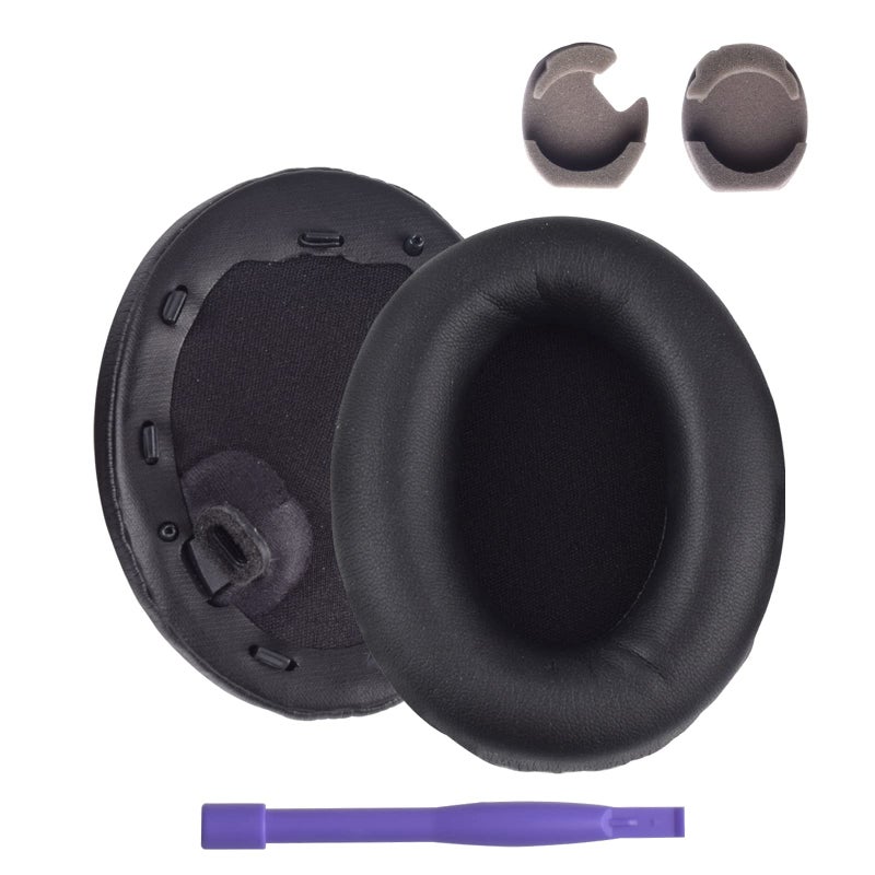Saipomor WH1000XM4 Ear Cushions Replacement Noise Isolation Ear Pads Compatible with Sony WH1000XM4 Wireless Noise Canceling OverEar Headphones Added Thickness Plastic Stick - Image 2