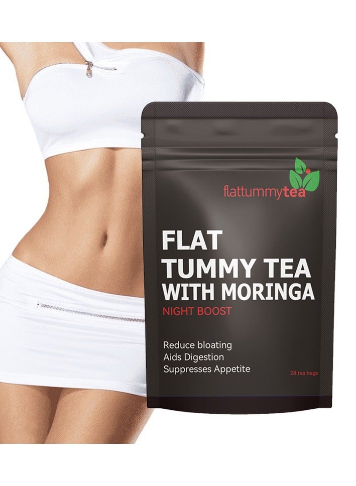 FLATTERMONN 28 Day Detox Slimming Weight Loss Tea ,Flat Tummy Tea, Boost Metabolism, Suppress Appetite, Detoxify and Slim Down,Promotes Fat Digestion and Absorption, Aids Bowel Movement, Supports Stomach Health, Reduces Accumulation of Abdominal Fat - Image 2