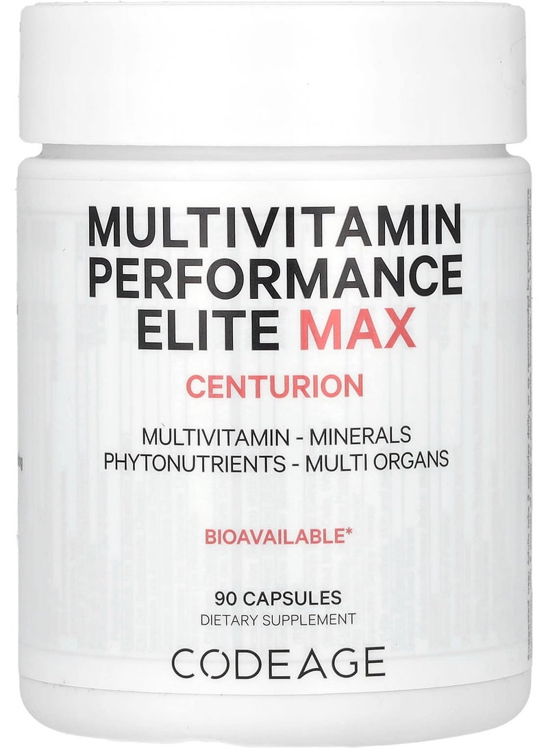 Codeage Multivitamin Performance Elite Max, 90 Capsules