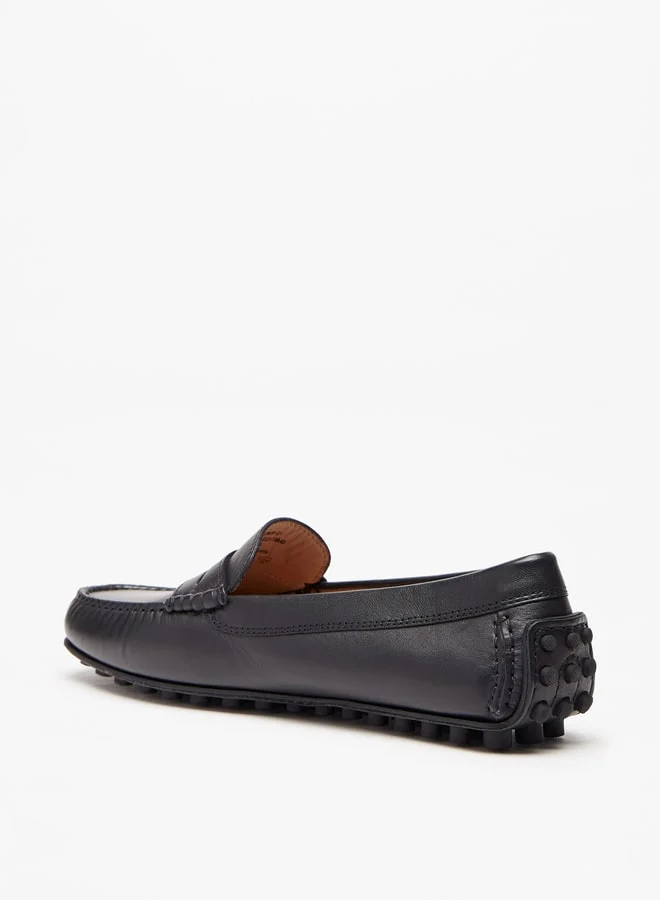 Celeste Womens Solid Slip-On Loafers