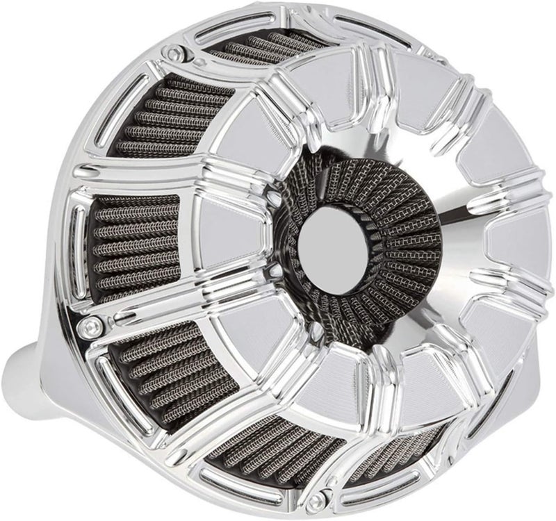 QASULER CNC Crafts Intake Air Cleaner Filter for Harley Motorcycles - Image 2