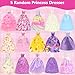 ENOCHT 80 PCS Doll Clothes and Accessories 5 Wedding Gowns 9 Fashion Dresses 3 Tops 3 Pants 1 Evening Dresses 2 Swimsuits Bikini 20 Hangers 18 Shoes and 22 Accessories Toys for 115 inch Doll - Image 3