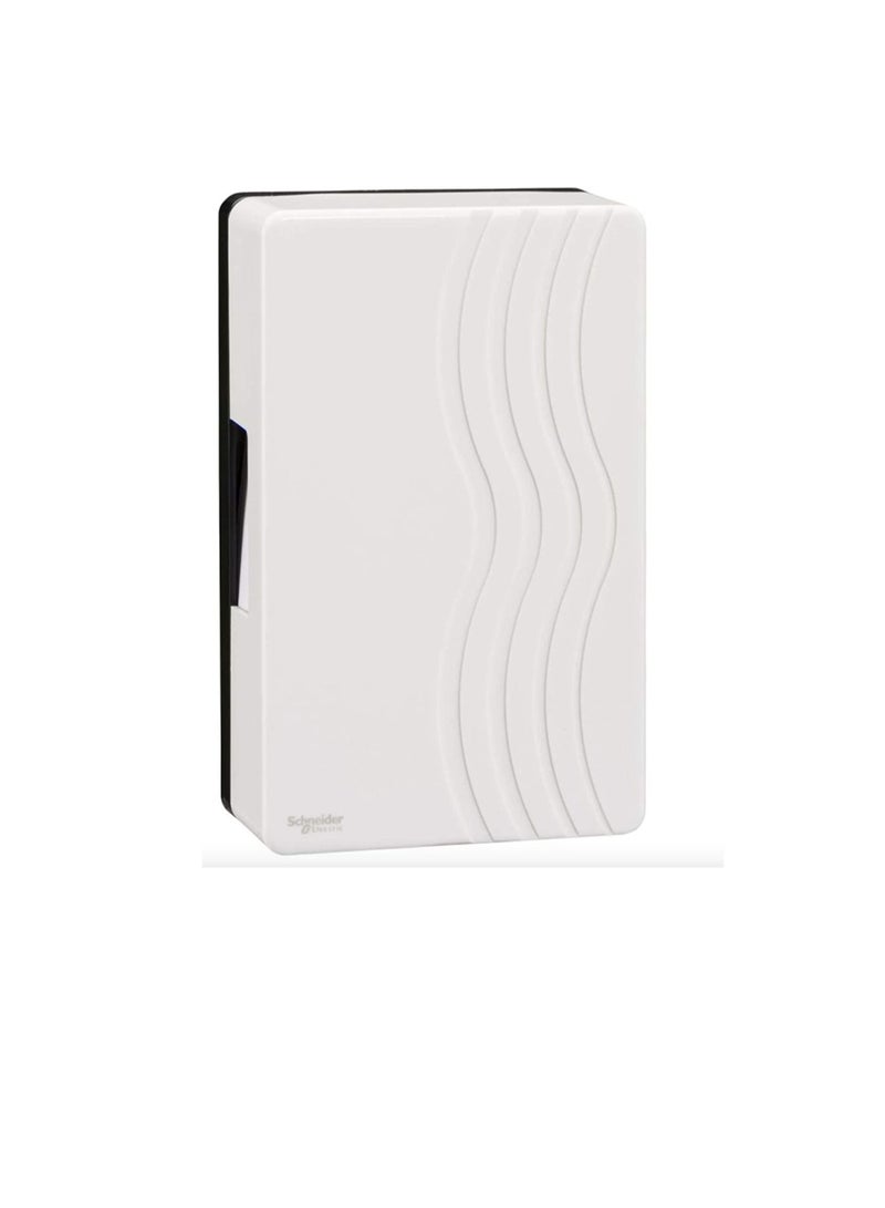 Schneider Schneider Door Bell Chime White 2-Wire Mechanical Door Chime 99AC220  - Image 2