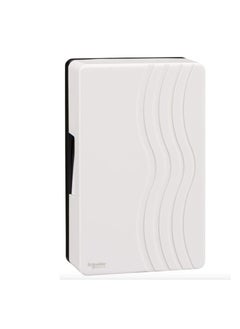 Schneider Schneider Door Bell Chime White 2-Wire Mechanical Door Chime 99AC220  - Image 1
