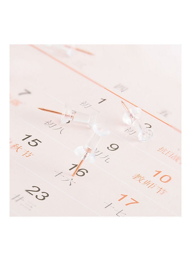 NIBEMINENT Metal Binders Paperclips Set Rose Gold - Image 4