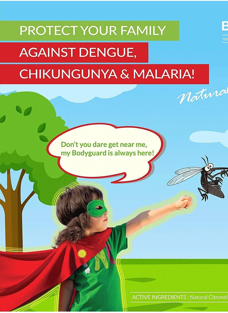 Bodyguard - Bodyguard Natural Mosquito Repellent Patches | Bug Repellent Patches | Premium Mosquito Patches for Kids, Adults, Camping, Travel, Outdoors & Home Protection( 4 X 24 Count) - Image 1
