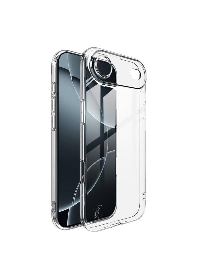 Clear for Apple Phone 17 Air Case. Soft Slim-Fit Transparent TPU Silicone Apple Phone 17 Air Phone Case Cover. Ultra-Thin Design with a Comfortable Grip, Shockproof - Image 1