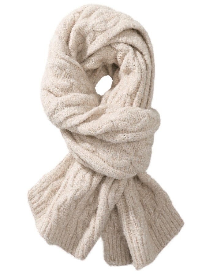 TOBEHIGHER Beign Warm Autumn and Winter Scarf, Unisex Pure Color Winter Neck Warm Knitting - Image 1