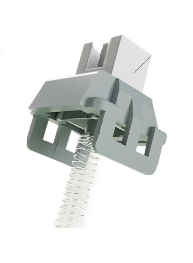 Langtu Lt84 White Ice Blue Wired Mechanical Keyboard, Gaming And Office Keyboard, Hot-Swappable Keyboard, Silver Gray Switch - Image 3